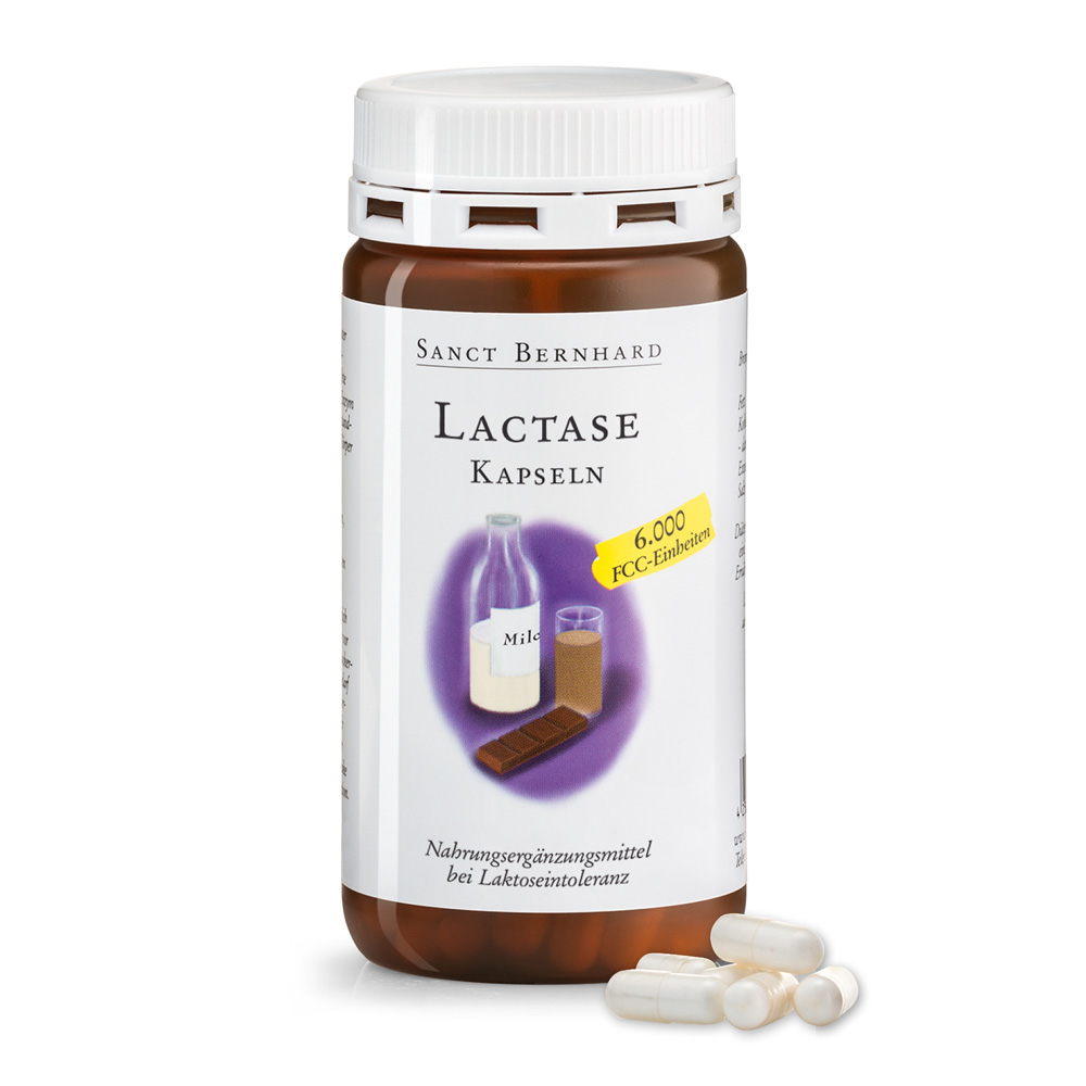 Viên nang hỗ trợ tiêu hóa Lactase Capsules 6,000 FCC units